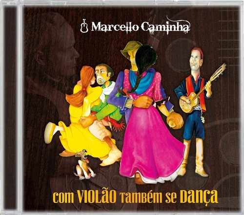 Cd - Marcello Caminha - Com Violão Também Se Dança