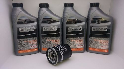 Kit Óleo Honda Sae 10w-30 New Civic - Compre Já