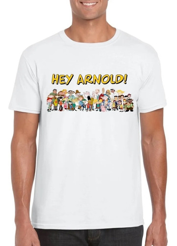 Playera Camiseta Moda Hombre Mujer Hey Arnold