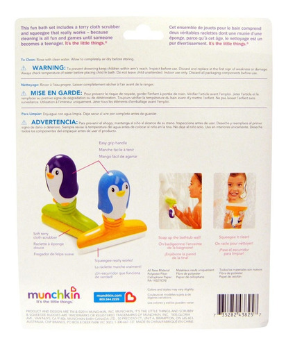 Lampazos Pingüinos Para Agua Munchkin