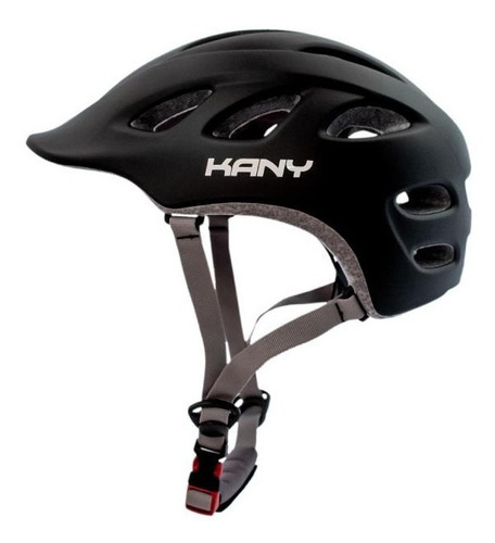 Casco Ciclismo Bicicleta Kany Urb Talle L H2u-gl Color Negro Talle M