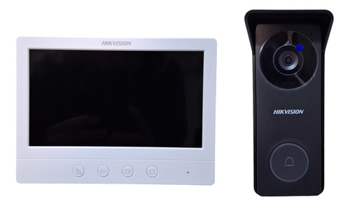 Hikvision Ds-kis213 Kit De Videoportero Timbre Analógico 7