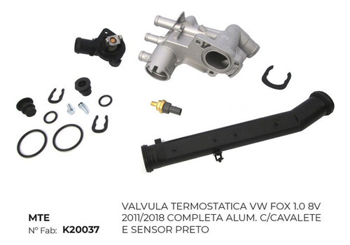 Valvula Termostatica Vw Fox 1.0 8v 2011/2018