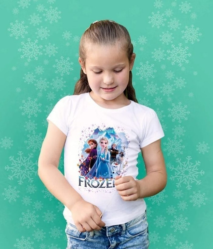 Imagen 10 de 10 de Plantillas Sublimar Estampar Frozen 2, Tazones Y Poleras