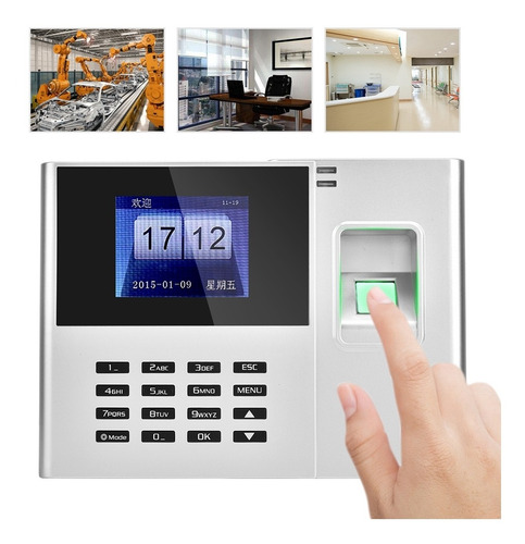 Senha De Impressão Digital Tcp Ip Do Sistema De Atendimento