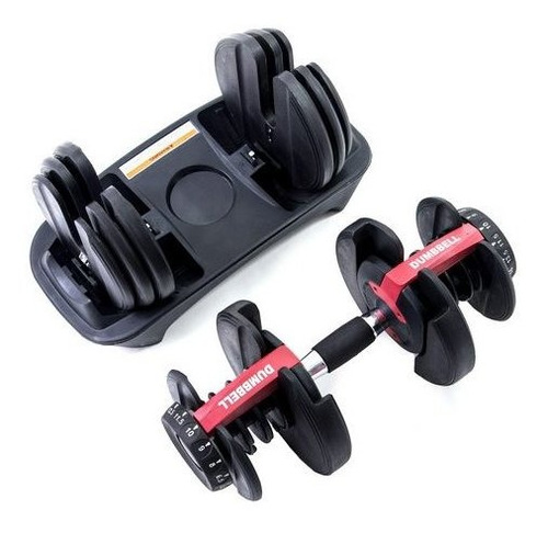 Imagem 4 de 4 de Dumbell Halter Ajustavel 24kg