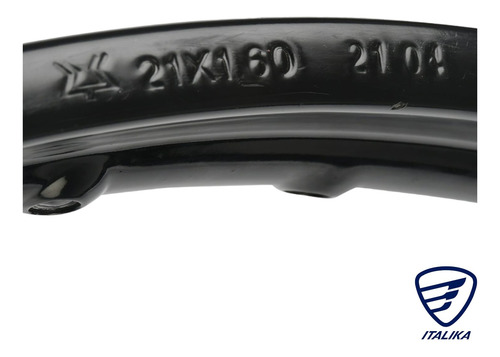 Aro Rin Delantero Negro Italika Original Dm250x F14030340