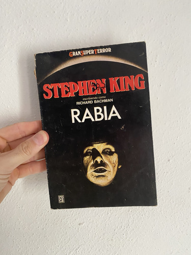 Libro Primera Edición Rabia Richard Bachman (stephen King) (Usado)