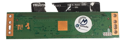 Tarjeta T-com Para Pantalla Hisense 58a6gr (Usado)