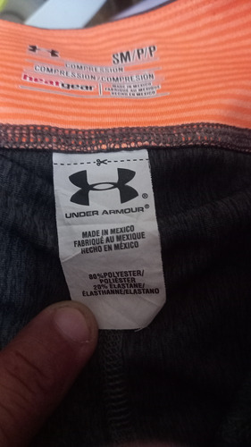 Eg. Leggings Lycra Under Armour Mujer-s/m Vanelope Ebd (Usado)
