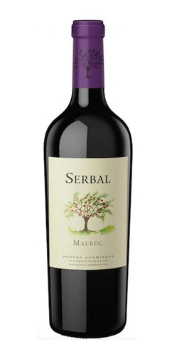 Vino Serbal Malbec 750ml Bodega Atamisque