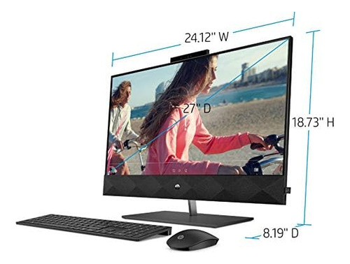 All-in-one Hp Pavilion 27 Core I7-10700 64gb Ram 4gb Ssd