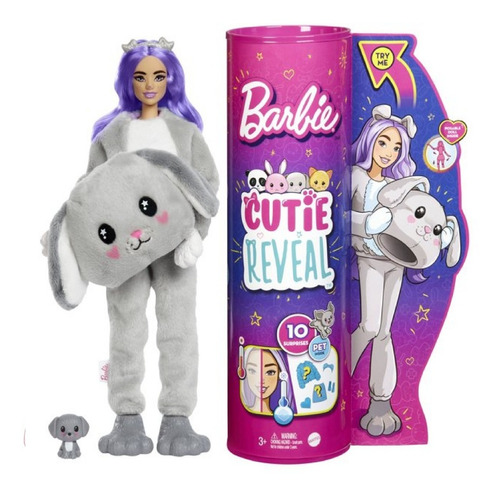 Muñeca Barbie Color Reveal Cutie Reveal