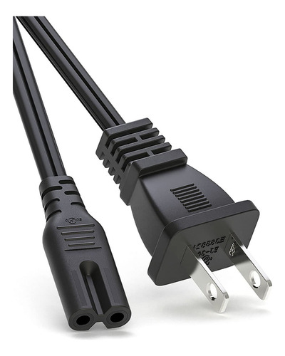 Cable De Alimentación De Ca De 15 Pies Para Ps5 Ps4 Ps3, Xbo