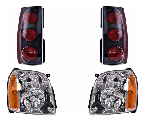 Calaveras + Faros Yukon 2007/2014 Depo