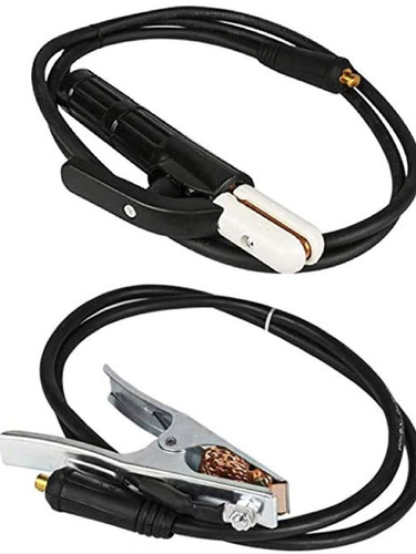 Pinza Soldar Y Pinza Masa Completa 5 Metros Largo 400 Ampers