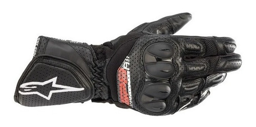 Luva Alpinestars Couro Sp-8 Sp 8 V3 Air Ventilada