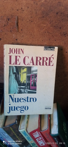 Libro Nuestro Juego. John Le Carré