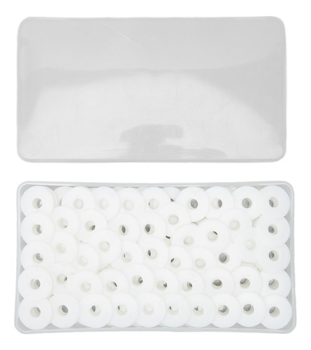 Bobinas Para Máquina De Coser, 100 Unidades, Plástico, Borde