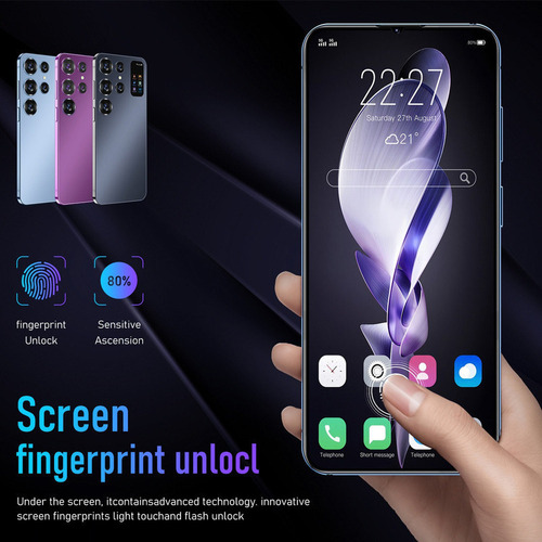 Teléfono Inteligente Smartphone Android S24 Ultra 16 + 1 Tb,
