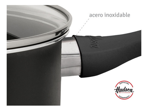 Cacerola Hudson Antiadherente 18 Cm Aluminio