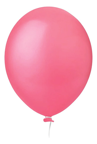 Balão 16 Redondo Liso - Rosa Blush C/12