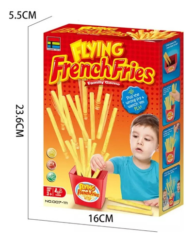 Juego De Mesa Familiar Papas Fritas Voladoras