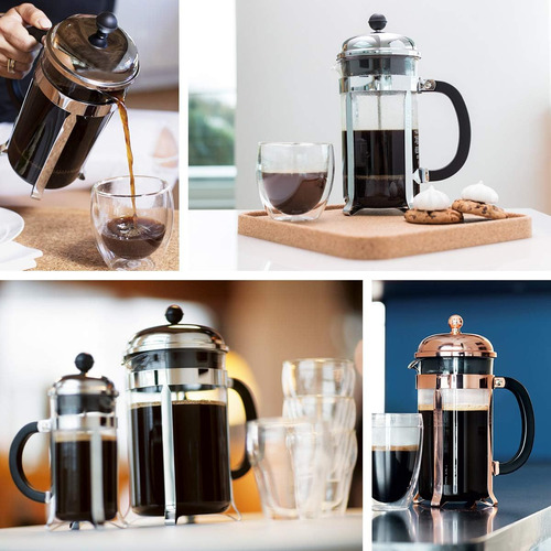 Cafetera Bodum 1928-913 1l, Blanco Y Transparente, Manual