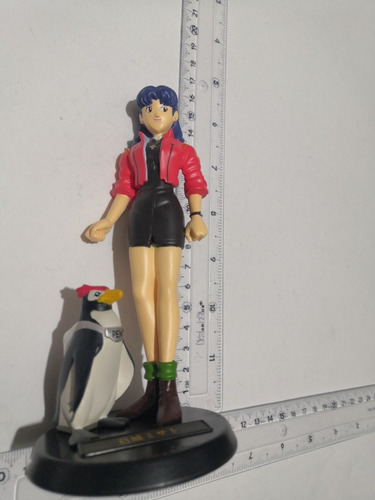 Misato & Pen Pen Evangelion Sega Loose 1996 (Usado)