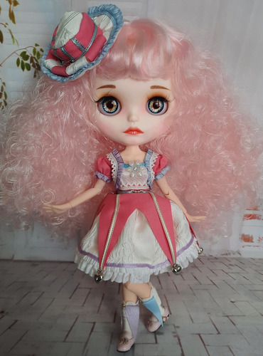 Muñeca Blythe Tbl Nueva 4 Colores Ojos Cristal Videri #001