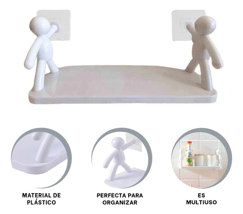 Pack4 Organizador Porta Libro En Blanco Ho30811 Y+papel De R