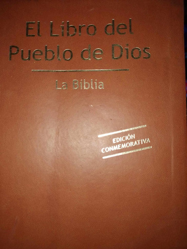 El Libro Del Pueblo De Dios La Biblia San Pablo -usado *