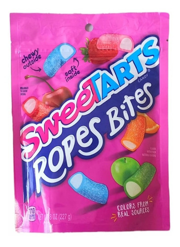 Sweetarts Ropes Bites Dulce Importado