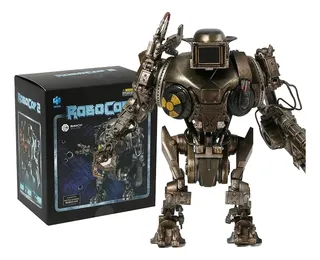 Hiya Toys Robocop 2 Battle Damage Robocain Figura De Acción