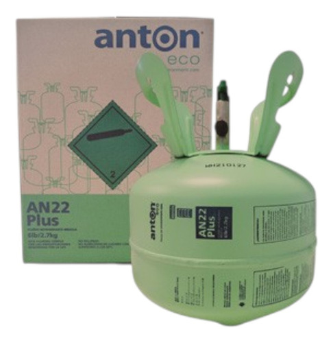 Garrafin Anton An22 Plus 2,7 Kg Reemplazo De R22