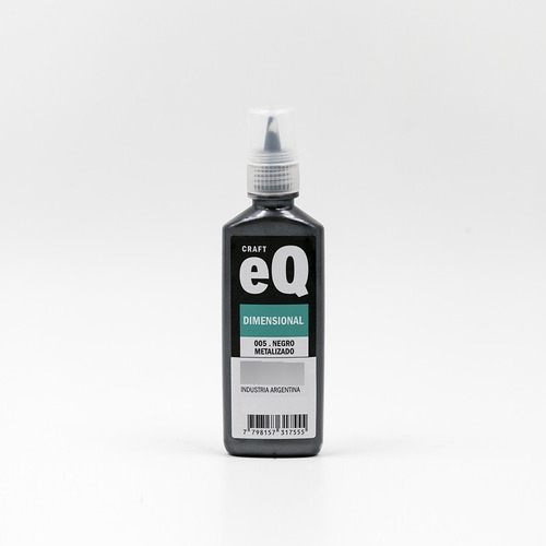 Eq Arte Dimensional 40 Cc Negro Metalizado