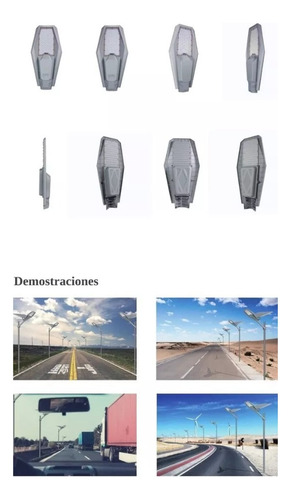 Foco Solar Led De Calle Con Brazo 300w K37