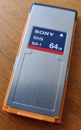 Tarjeta De Memoria Usada Sony Sxs Sbs-64g1a