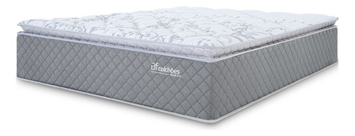 BF Colchões Molas Ensacadas Premium Sleep 138x188cm casal cinza