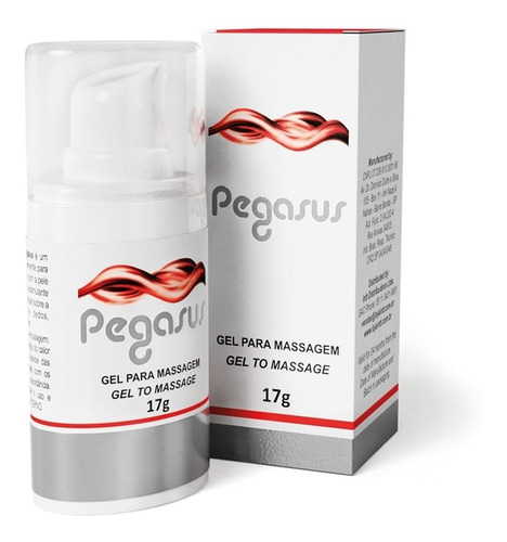 Pegasus Gel Super Excitante Estimulante Masculino 17g Sabor Sem Sabor