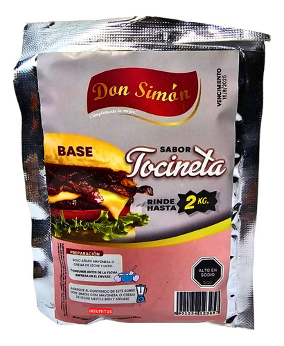 Salsa Base Tocineta (40gr) Don Simon