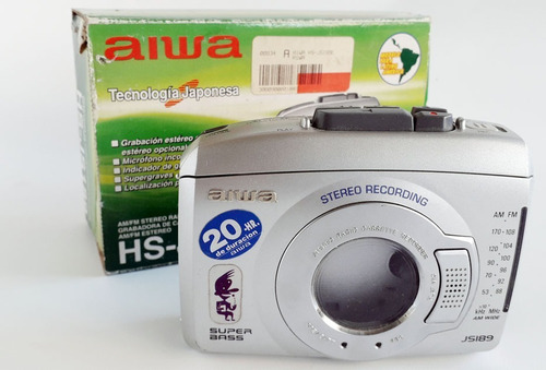 Walkman Aiwa Hs Js189 Cassette Y Am Fm Leer- No Envío - Rb (Usado)
