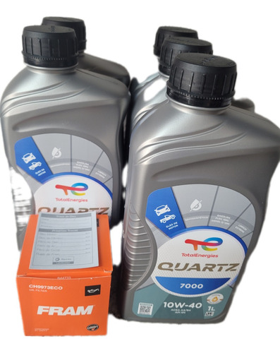 Kit Revisao C4 Pallas 2.0 16v - Total Quartz 10w40 Api Sn