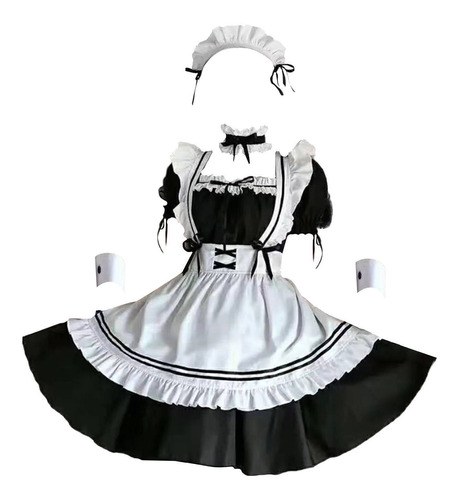 Disfraz De Doncella Vestidos De Doncella Clássico Sweet Loli