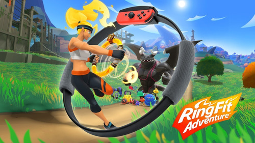 Ring Fit Adventure Nintendo Switch Aro Ejercicio Original