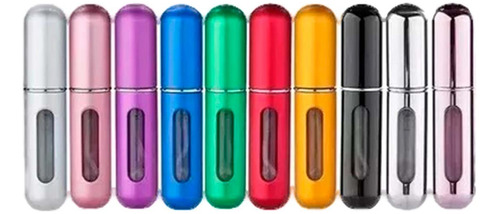 Set X10 Miniportátil Recargable Perfumero Atomizador Colores