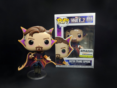 Figura de acción Doctor Strange supreme What If...? 56277 de Funko Pop!