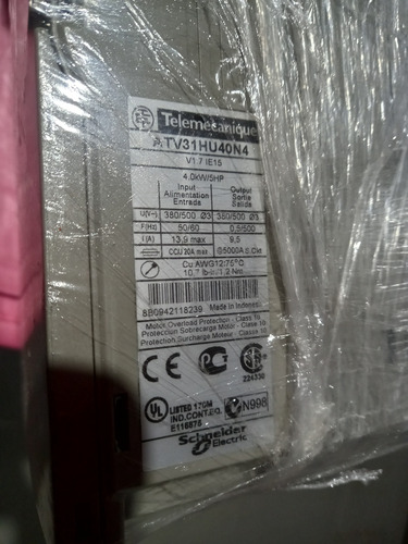 Variador De Frecuencia Marca Telemecanique Modelo Altivar 31 (Usado)