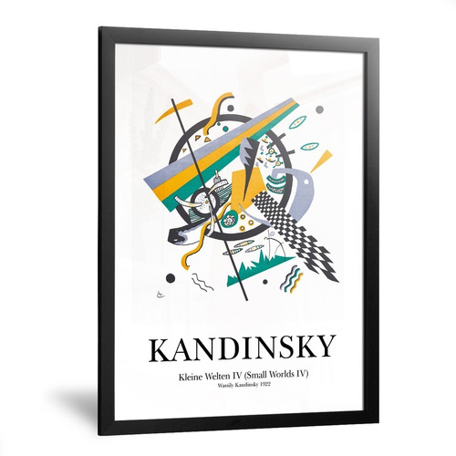 Cuadros Kandinsky Abstractos Decorativos Modernos 35x50cm