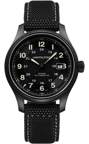 Reloj Hamilton Khaki Field Titanio Auto H70575733 Ghiberti